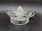 Vintage Antique Clear Depression Glass Juice Reamer Citrus Juicer 8.25"