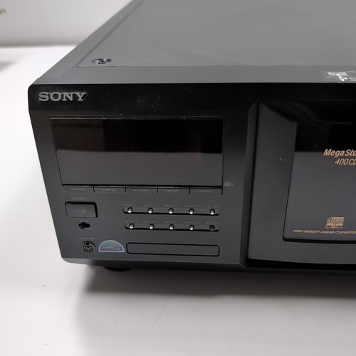 Sony CDP-CX450 Mega Storage 400 CD 400 Disc Changer For Parts/Repair Powers On - Picture 8 of 16