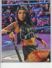 Cora Jade WWE NXT Signed 8x10 W/ JSA COA