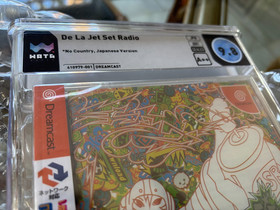 De La Jet Set Radio Sega Dreamcast New Sealed Japanese 9.8 A++ WATA not VGA Rare