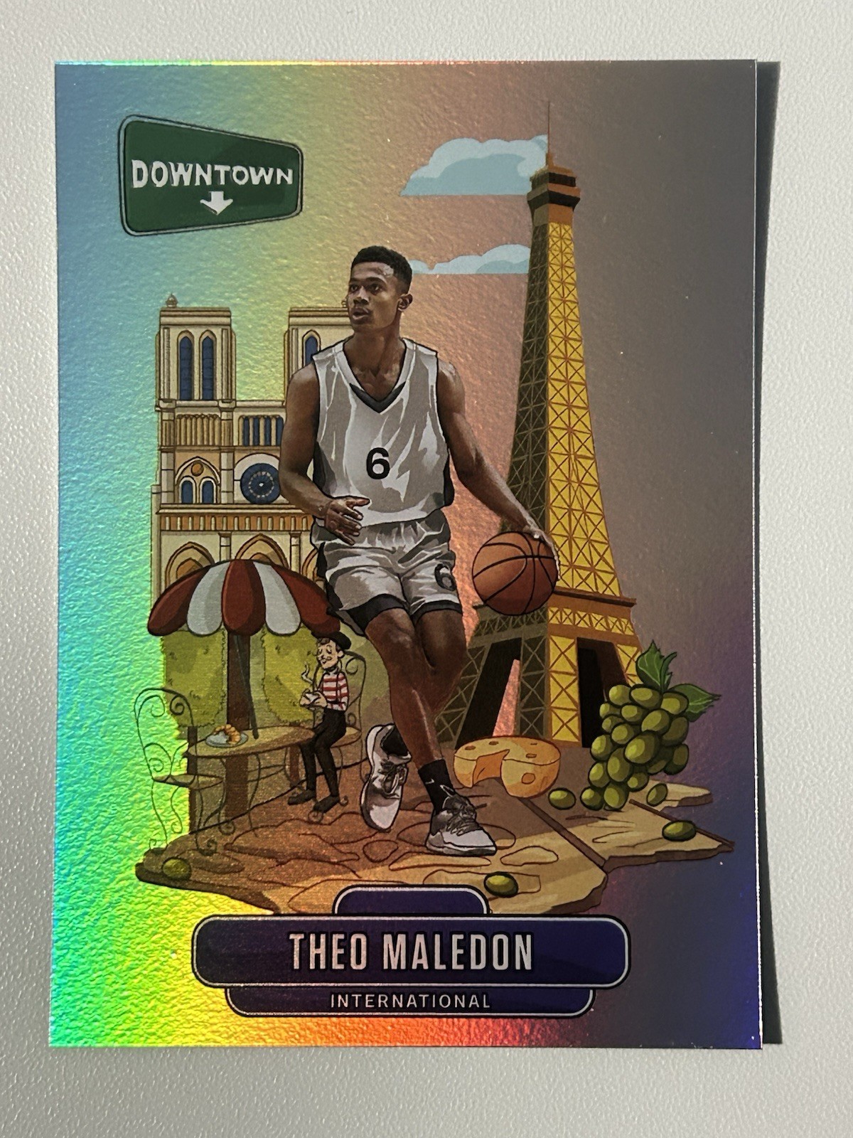 2020-21 Panini Prizm Draft Picks - Downtown Theo Maledon #D-10 (RC) France