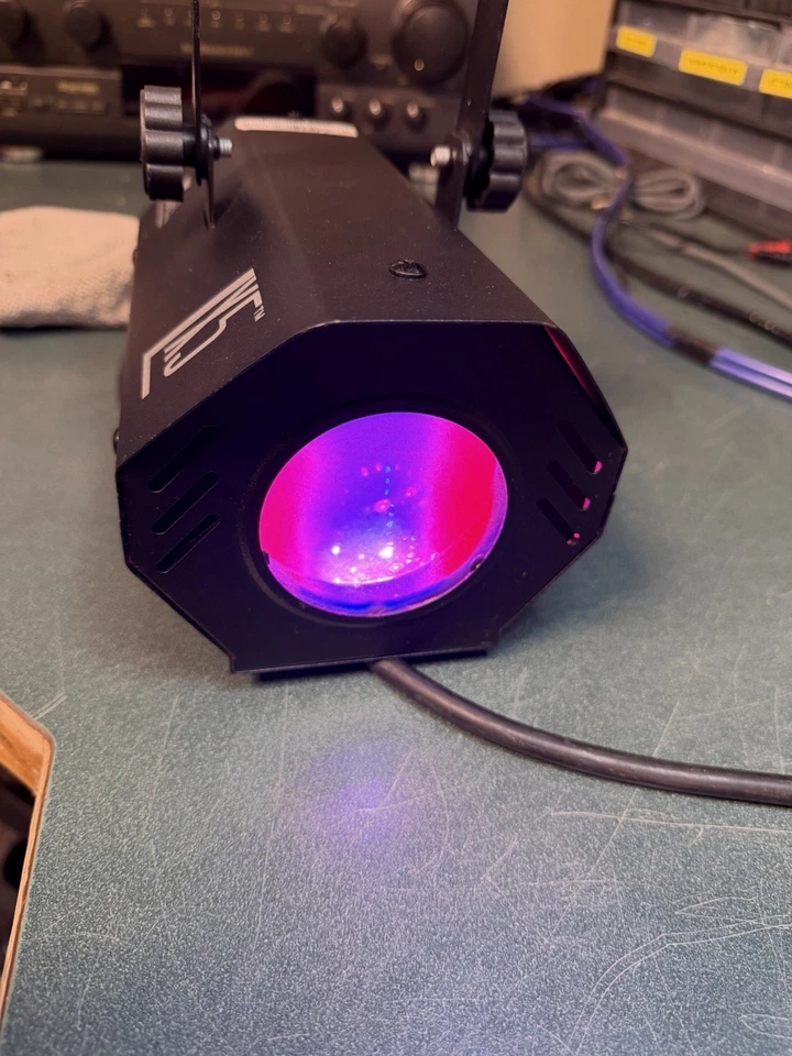 Chauvet LX-5 LED Moonflower Effect DJ Light - Sound Activated! W/ Cable - Image 2 of 4