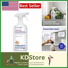 Fruit & Veggie Wash Unscented 27oz Natural Produce Cleaner Gentle