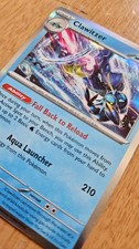 Clawitzer 38/132 Holographic Pokemon card