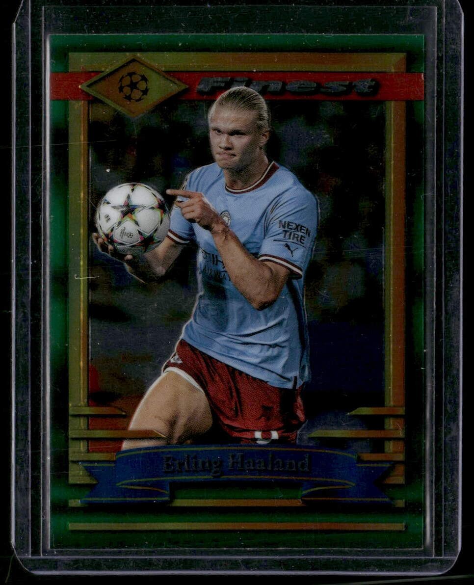 2022-23 Finest Flashbacks UEFA Club Competitions Erling Haaland #100