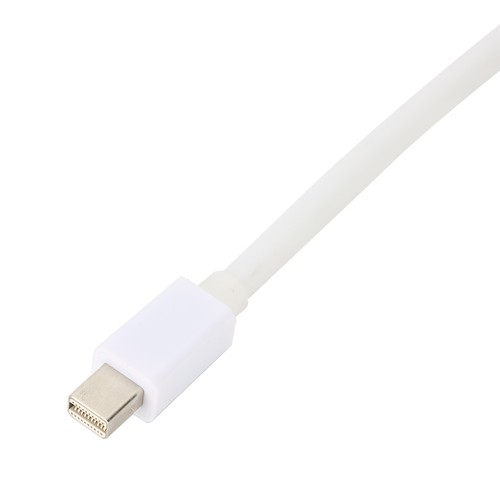 3 In1 Converter MiniDP To DVI VGA Cable Adapter No Need External Pow NEW - Afbeelding 7 van 12