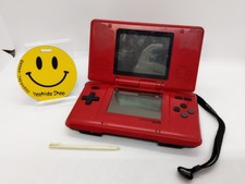 Nintendo DS Original NTR-001 Console with Charger - Lava Red - Tested Works