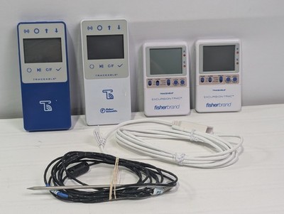 Traceable/Fisherbrand Laboratory Temperature Monitoring System Lot   Models 650,