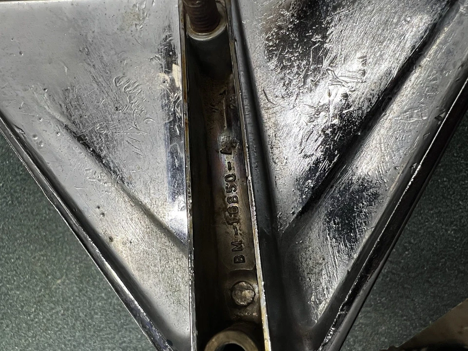 Capô emblema vintage 1954 Ford Crestline avião jato pássaro ornamento BM-16850-A - Imagem 4 de 4