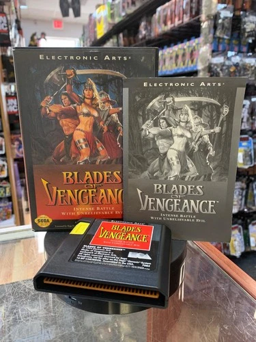 Blades of Vengeance (Sega Genesis, Vintage Video Games) COMPLETE