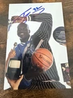 Shaquille O'Neal "Shaq" Signed Autograph 4x6 Photo Los Angeles Lakers HOF 16