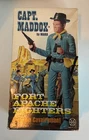 VINTAGE CAPT MADDOX BY MARX FORT APACHE  MOVABLE CAVALRYMAN W/ BOX PAPER #1