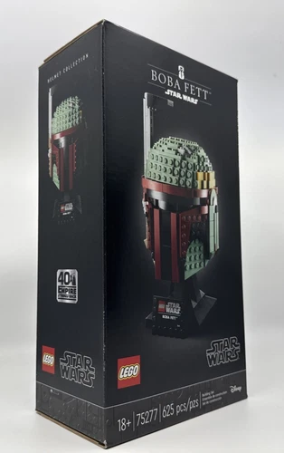 LEGO 75277 Boba Fett Helmet – Retired Star Wars Display Set, Brand New Sealed