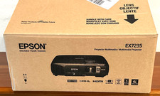Epson EX7235 WXGA Conference Room Pro Projector Boxed TESTED Works 190 Lamp Hrs