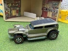 1970 Hot Wheels Redline The Demon Olive Black Top Hong Kong 1969