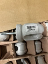 Lot of (6) Fi-Shock Inc Screw-In Insulators MP-1929-T.   6 For 25.00 Free Shippi