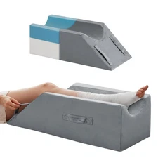 Leg Pillow Elevation Blood Circulation, Wedge Pillow for Legs Swelling, Knee ...