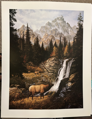 HIGH MOUNTAIN PEACE Limited Edition Print by Frank D Miller 1994