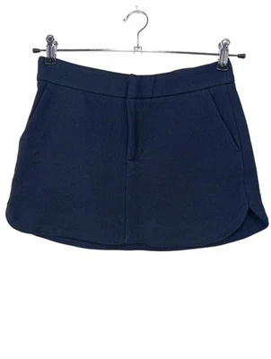 ZARA Short moulant Dames Pantalon court T EU 36 bleu style décontracté - Photo 1/4