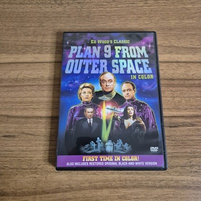 Ed Wood's Plan 9 From Outer Space (DVD,  1959) Colour / B&W - Full Frame 