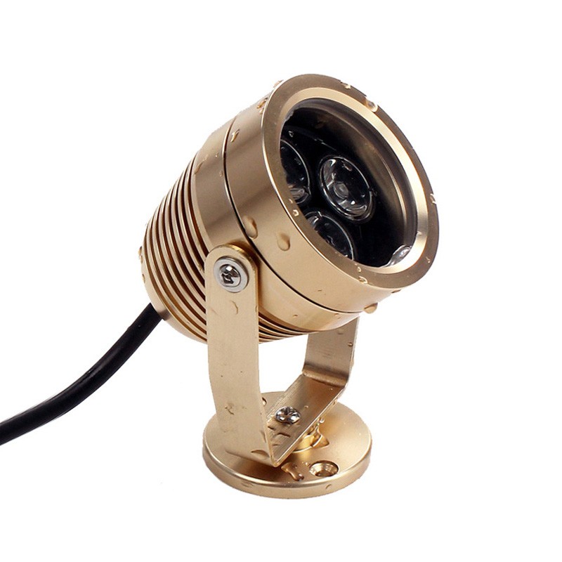 Lámpara de Inundación LED Subacuática Exterior Spot Light Impermeable 12V Piscina Jardín