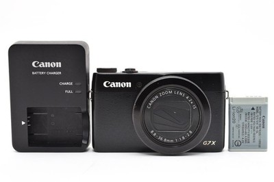 Canon Digital Camera PowerShot G7X Black 4.2x Optical Zoom 1.0