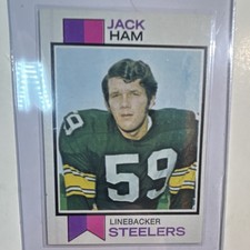 Topps 1973 Jack Ham #115 Pittsburgh Steelers NFL Vintage Football Card