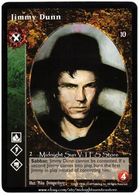 Jimmy Dunn Pander Tenth Anniversary V:TES VTES Vampire CCG