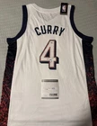 STEPHEN CURRY SIGNED JERSEY 2024 USA PARIS OLYMPICS PSA COA AUTHENTIC AUTOGRAPH