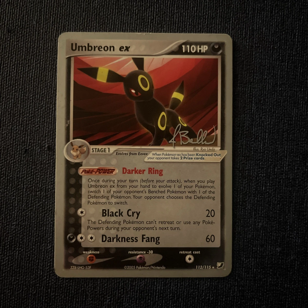 Preços baixos em Jogos de cartas colecionáveis individuais Umbreon