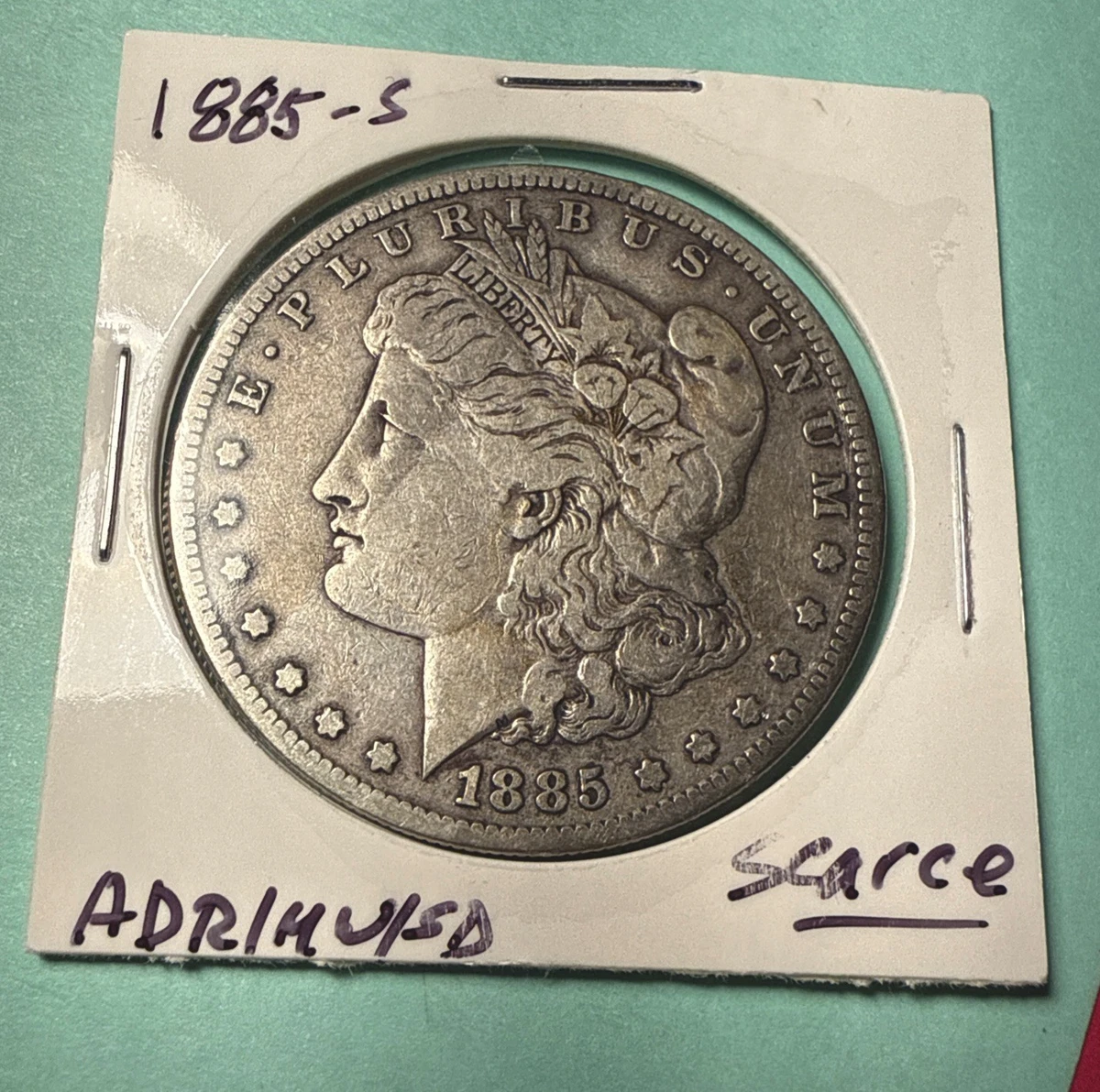 San Francisco Silver 1885 Year Morgan US Dollars (1878-1921) for