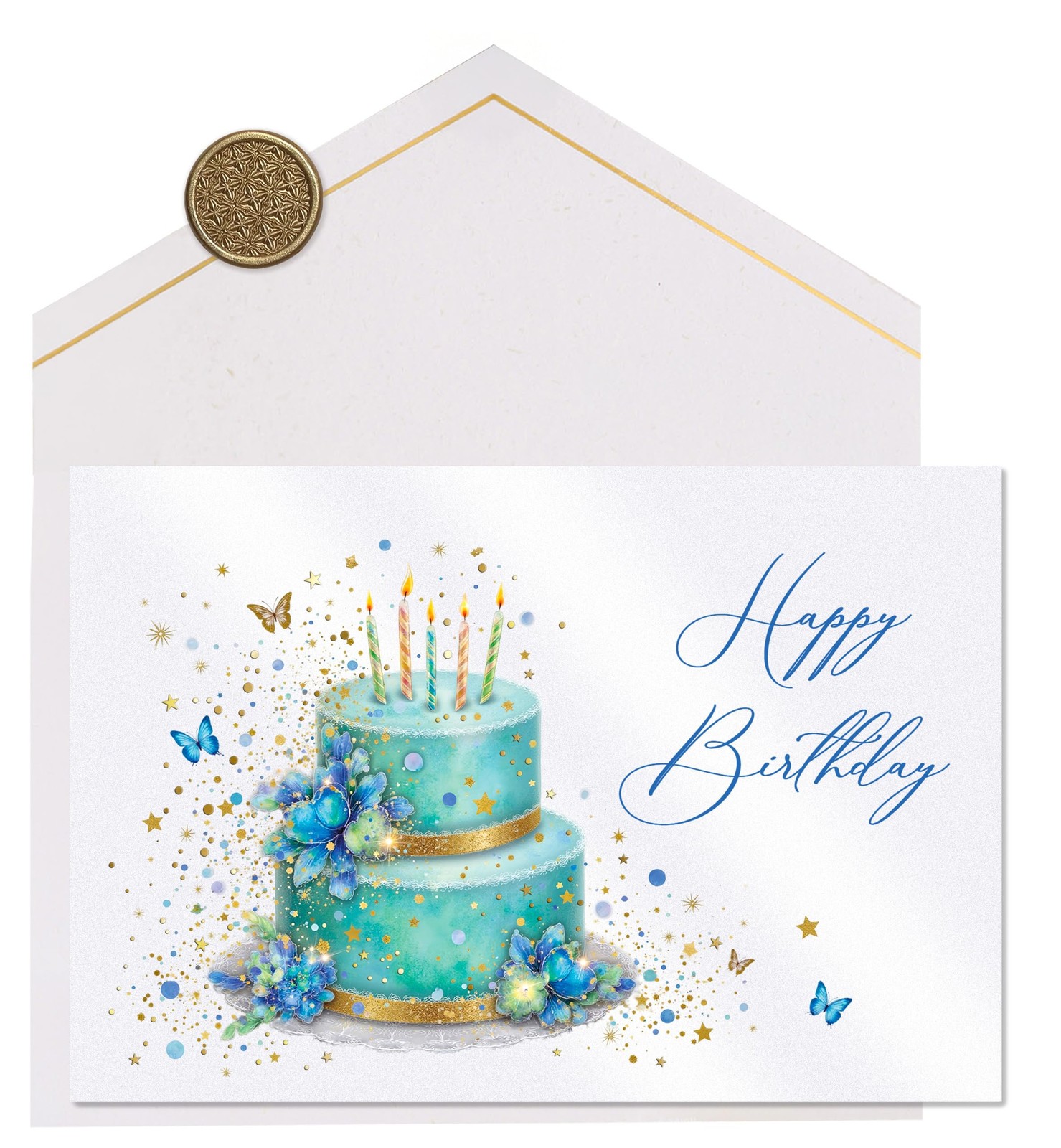 Carte anniversaire homme pour fêter vos proches avec le set Stardust Blue