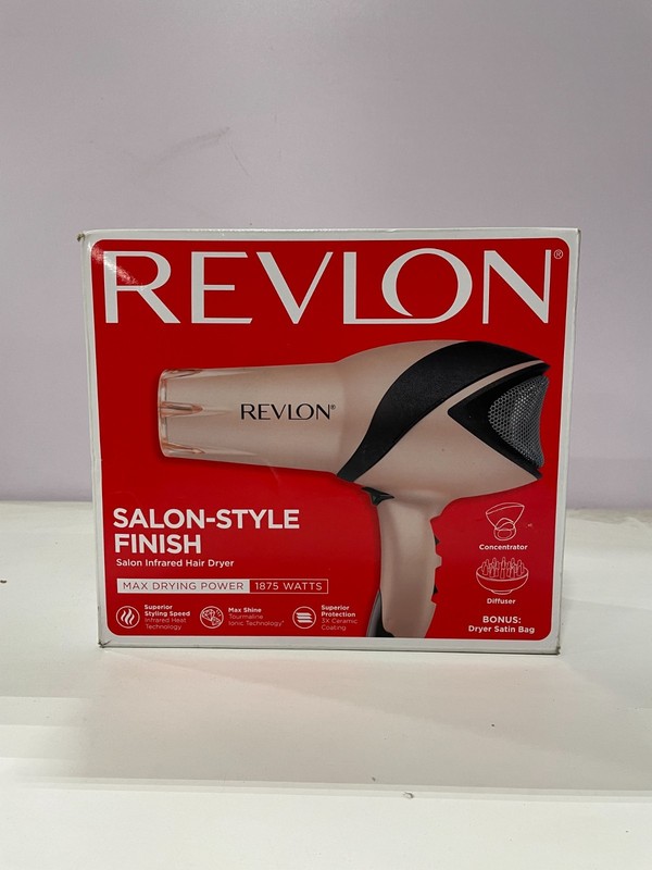 Revlon Laser Brilliance Shine Styler Hair Dryer 1875 Watt