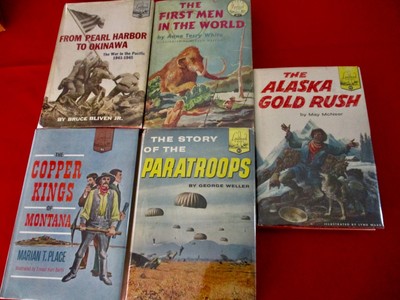 Landmark  Lot of5 Alaska, Paratroops, Copper Kings, First Men, From Pearl Harbor