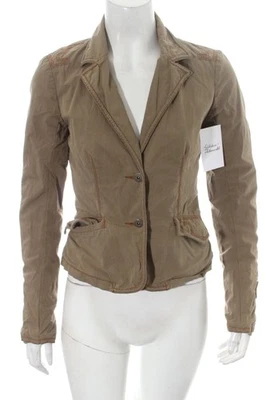 REVIEW Blazer Dames T EU 34 vert olive style décontracté - Photo 1/4