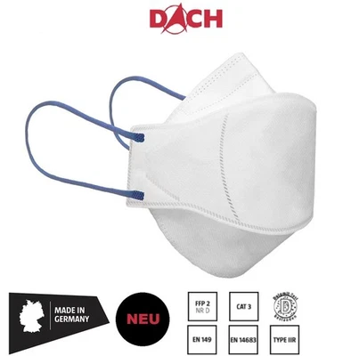 DACH Neolution®Air Loop FFP2 TYP IIR Atemschutzmaske Mundschutz, Made in Germany - Bild 1 von 4