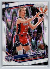 2025 Panini Prizm WNBA #104 Lucy Olsen White Seismic Prizms