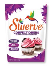 Swerve Confectioners Sugar Replacement Sweetener Substitute 0 Calories 12 Oz