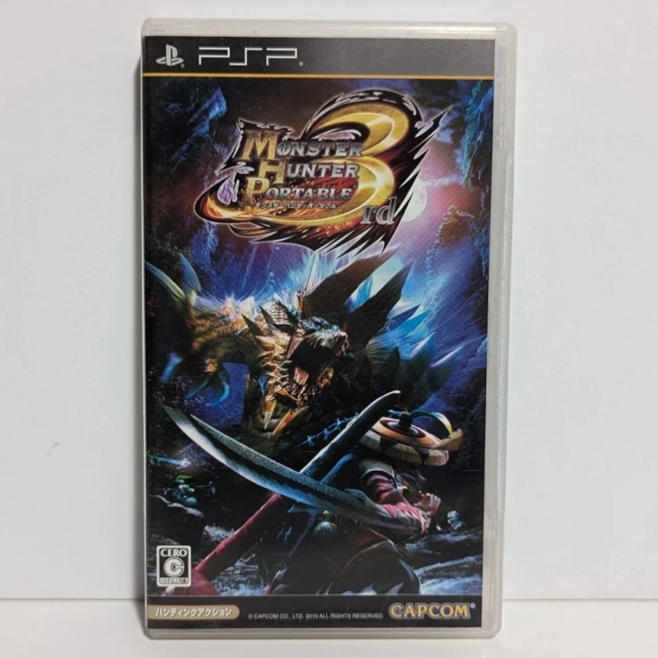 Monster Hunter Portable 3rd Sony PSP PlayStation Portable CAPCOM Japanese ver - Image 2 of 4