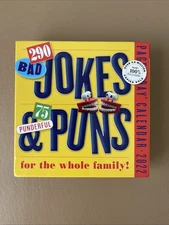 290 Bad Jokes & 75 Punderful Puns Page-A-Day Calendar 2022: Hilarious Puns, ...