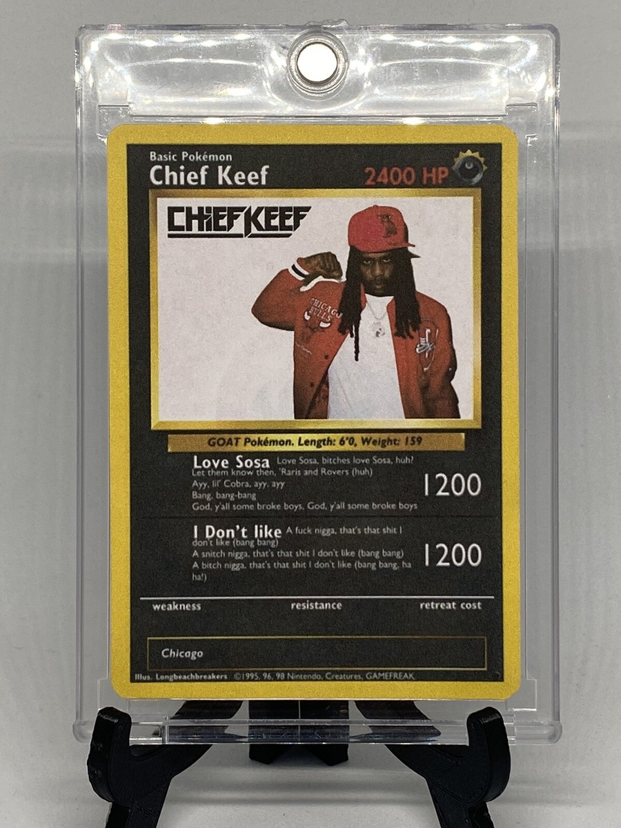 Chief Keef Pokmon Card | eBay