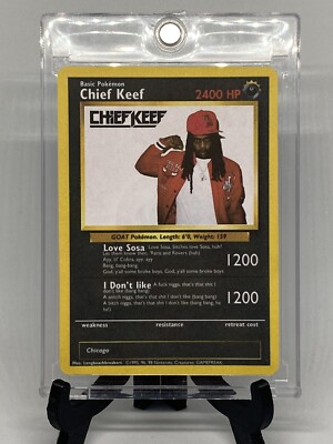 Chief Keef Pokémon Card | eBay
