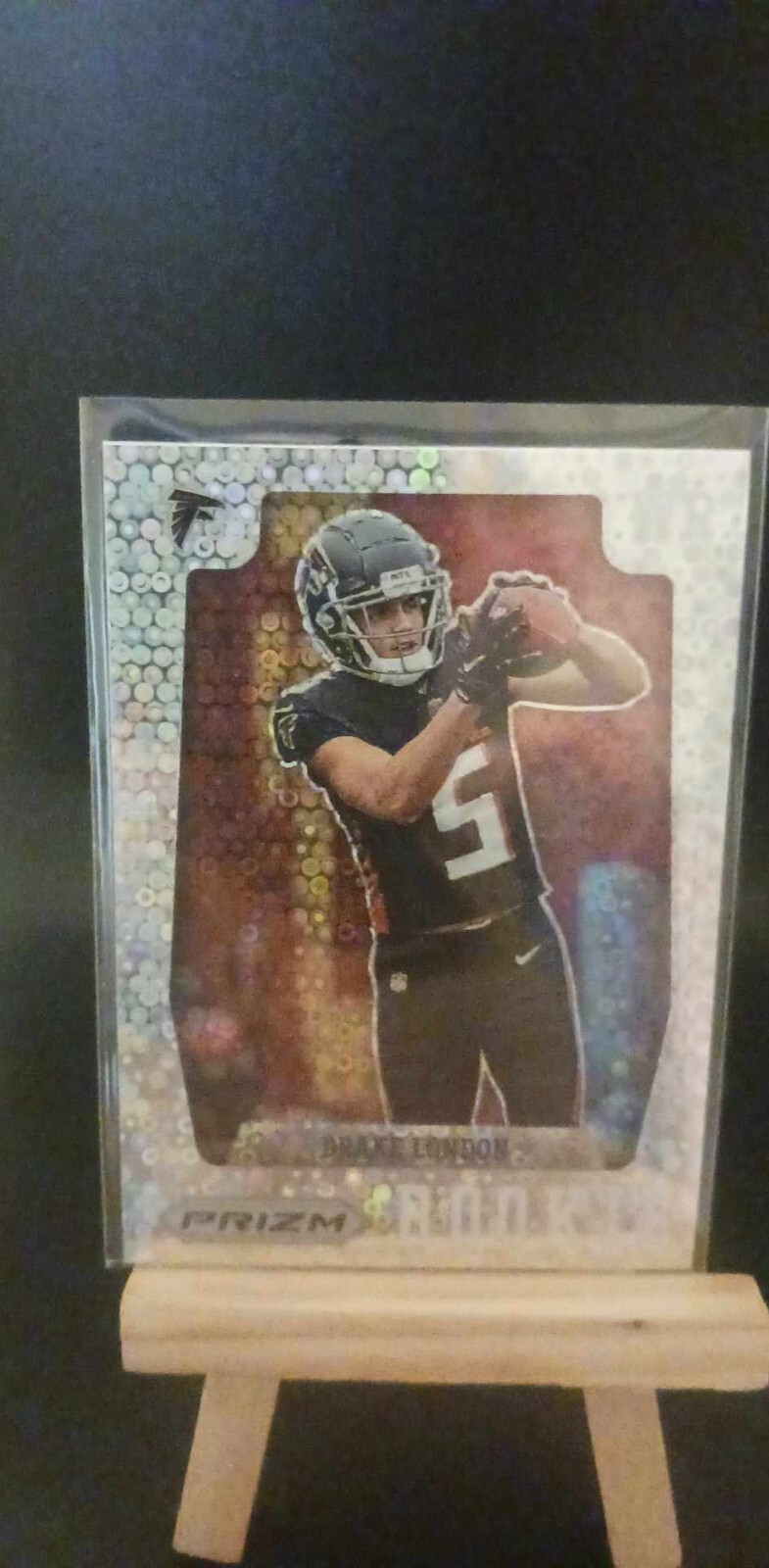 DRAKE LONDON FALCONS 2022 Panini Prizm Flashback No Huddle  #PFR-4 Rookie RC