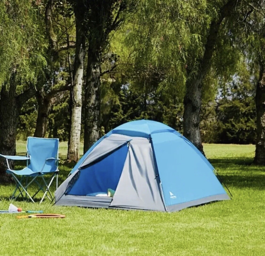 Ozark Trail Blue Person Camping Tent Mins Build Time 1500mm