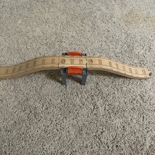 Thomas Friends Wooden Railway Sodor Stacking Riser Bridge Train Lot Red Gray