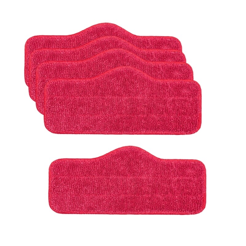 KEEPOW 6-Pack Microfiber Steam Mop Pads - Compatible With Schenley 7-in-1 Steam Mops