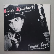 LINDA RONSTADT MAD LOVE VINYL LP ASYLUM VG 82