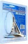 <!--F#f_0-->Chrome Door Mirror Exterior Rear Vision Round Head Car Side Mount Fits LHS & RHS<!--F/-->