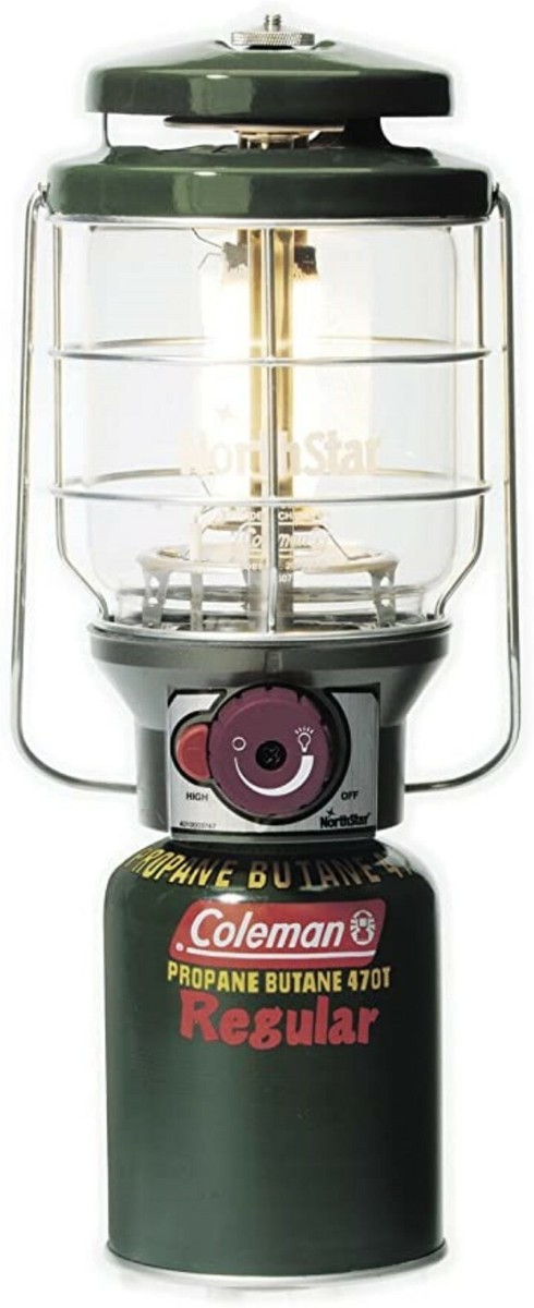 Coleman Lantern 2500 North Star 1543 Lumens Green LP Gas