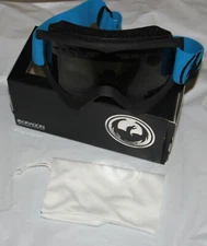 Dragon Alliance DX Ski snowboard Goggles Blue Smoke Dragon Goggle NEW